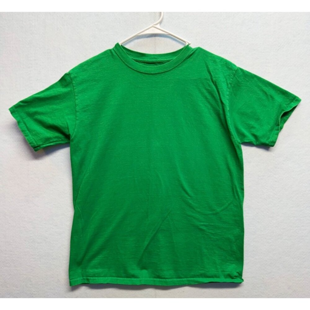 Fruit of the Loom Boys Tee T-Shirt Green Short Sleeve Crew Neck Size XXL